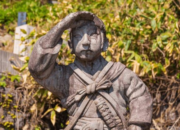 young teenage samurai who fought and committed suicide in the Boshin war