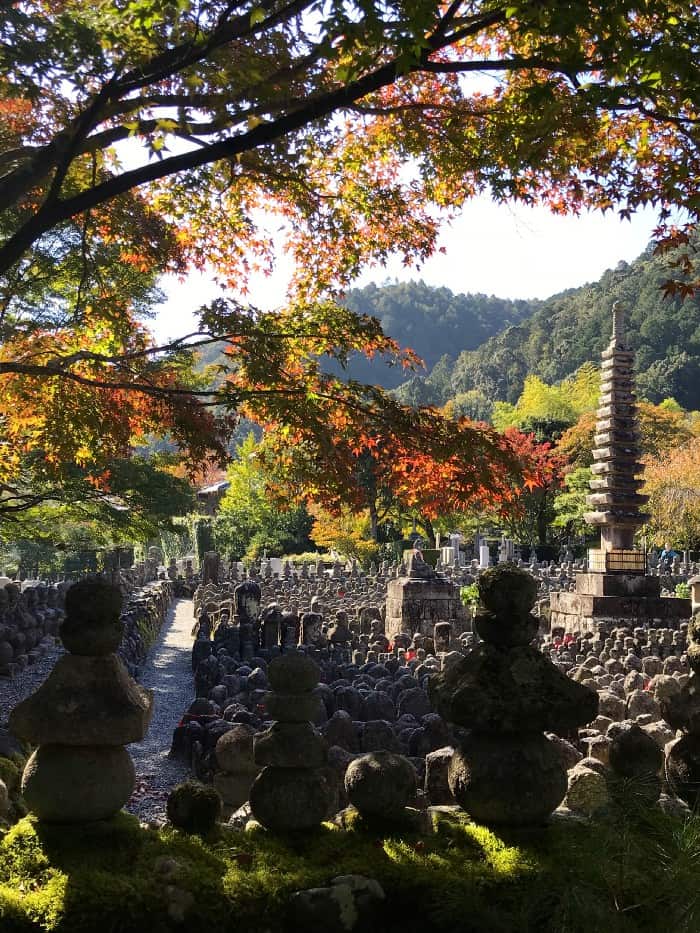 Kyoto is also famous for its beautiful koyo.