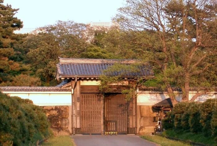 Hanzomon Gate of the former Edo Castle.