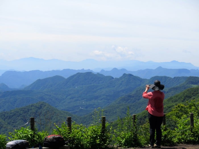 The honesty of the Japanese is why my camera, lost on this mountaintop, was so swifty returned