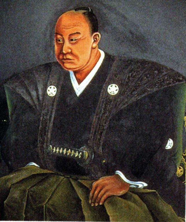 Ii Naosuke in formal kimono.