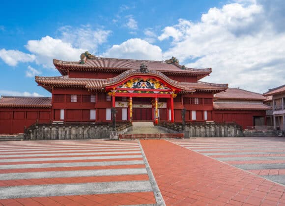 Ryukyu's Shuri castle the heart and political center of the kingdom