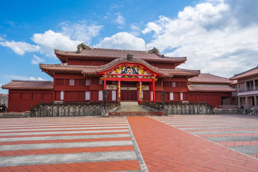 Ryukyu's Shuri castle the heart and political center of the kingdom